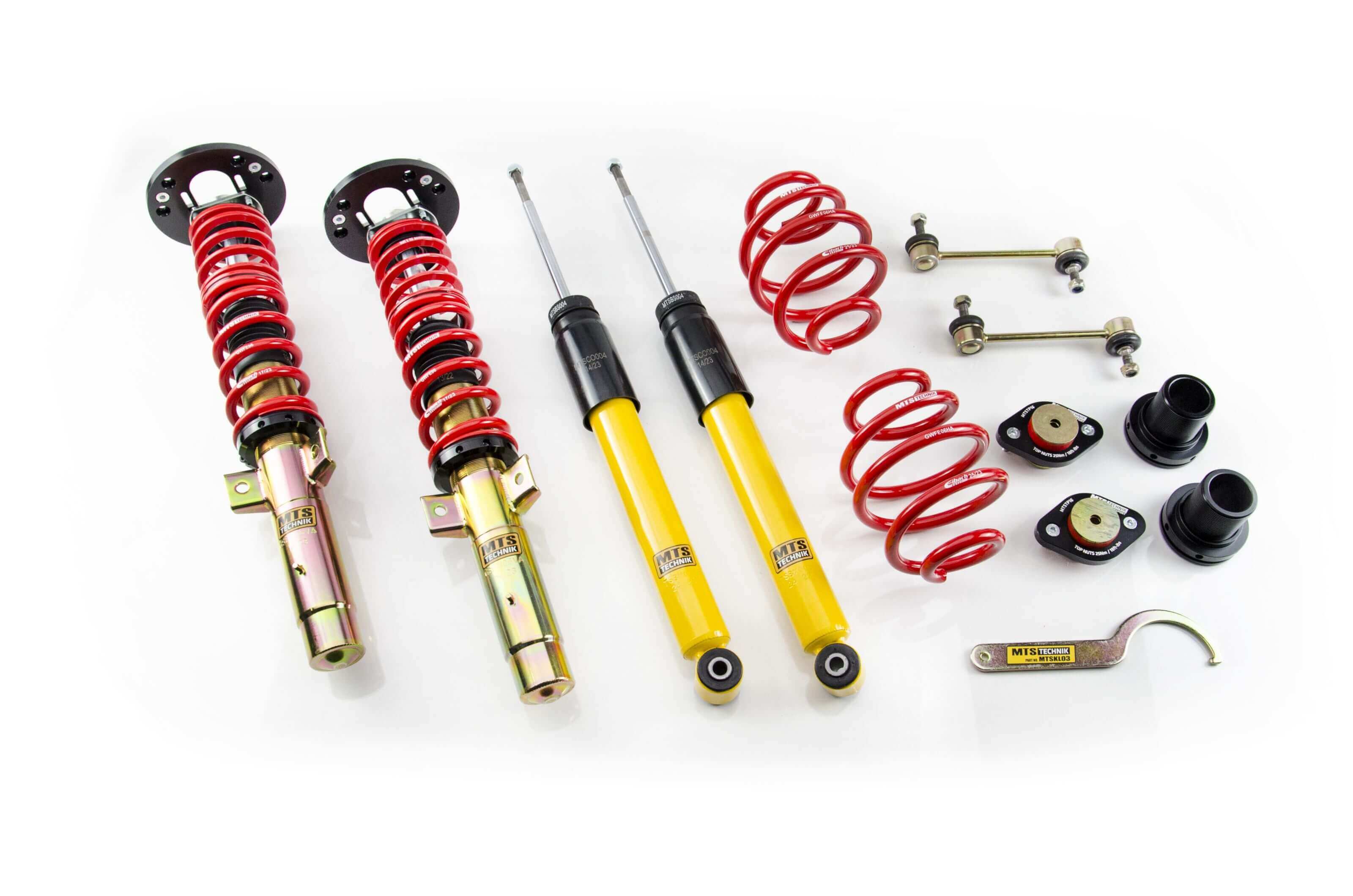 MTS Technik Street Series Suspension Coilover Kit for 2003-2009 BMW Z4 (E85/E86)