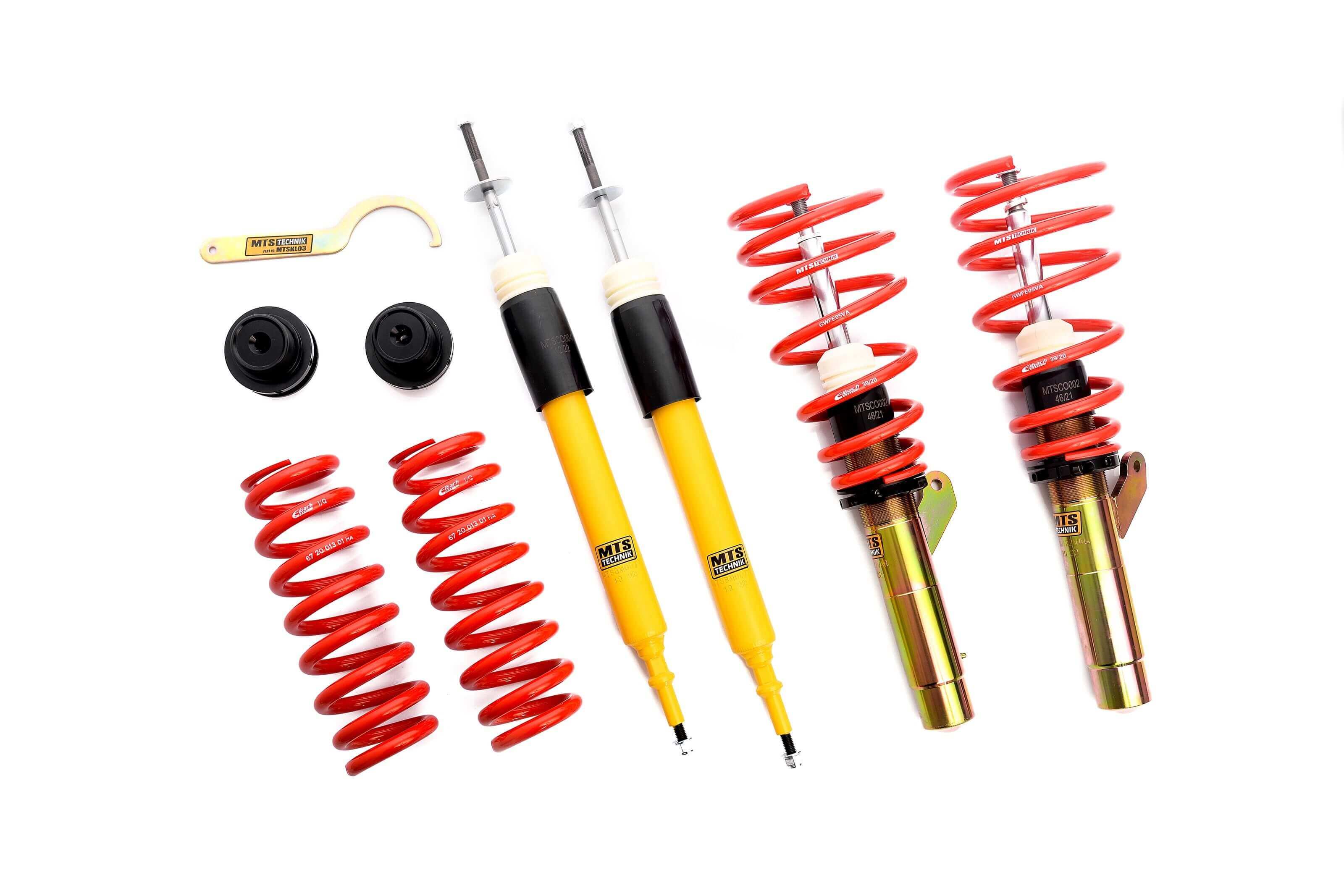 MTS Technik Comfort Series Coilovers for 2006-2011 BMW 1 Series Hatchback (E81)