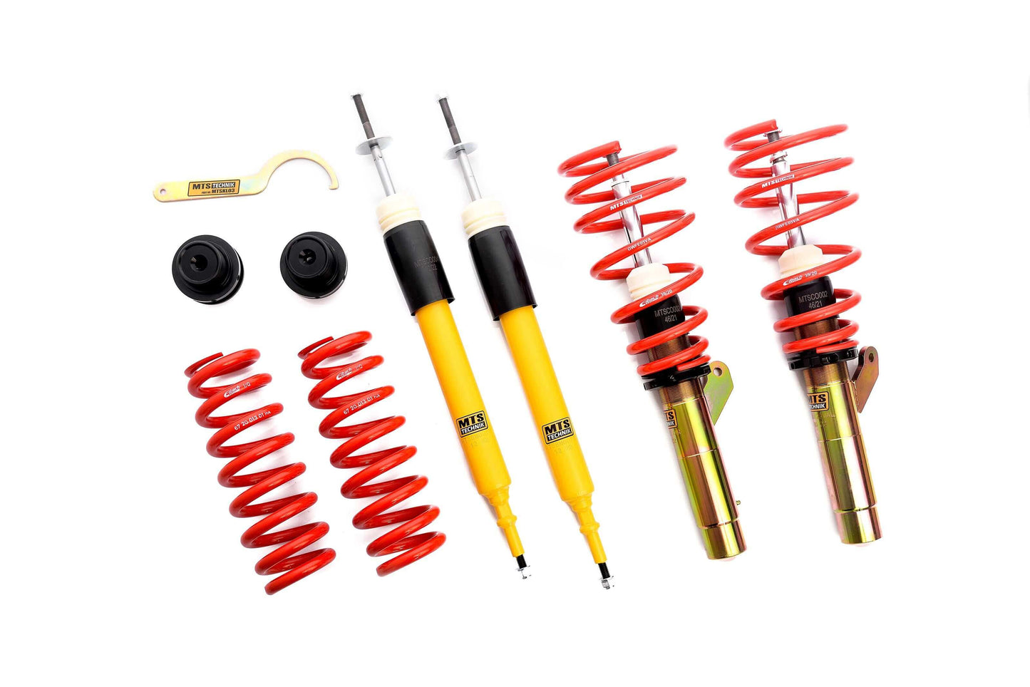 MTS Technik Comfort Series Coilovers for 2007-2013 BMW 1 Series Coupe (E82)