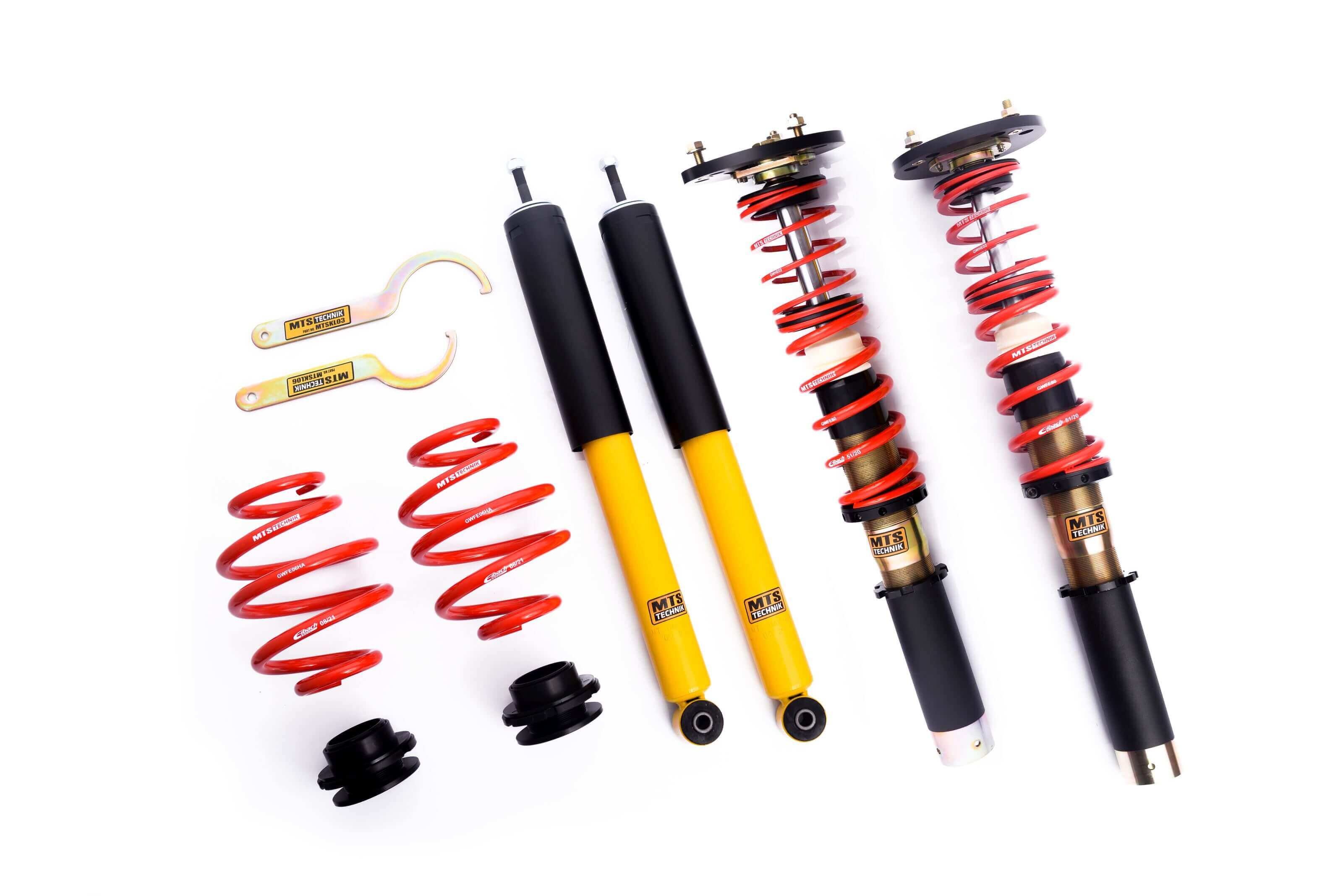 MTS Technik Street Series Coilovers for 1982-1993 BMW 3 Series Cabriolet 45mm Front Strut (E30)