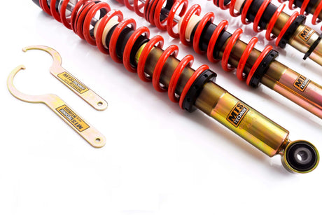 MTS Technik Street Series Coilover Kit - Gold Housing for 1987-1988 BMW M6 (E24)