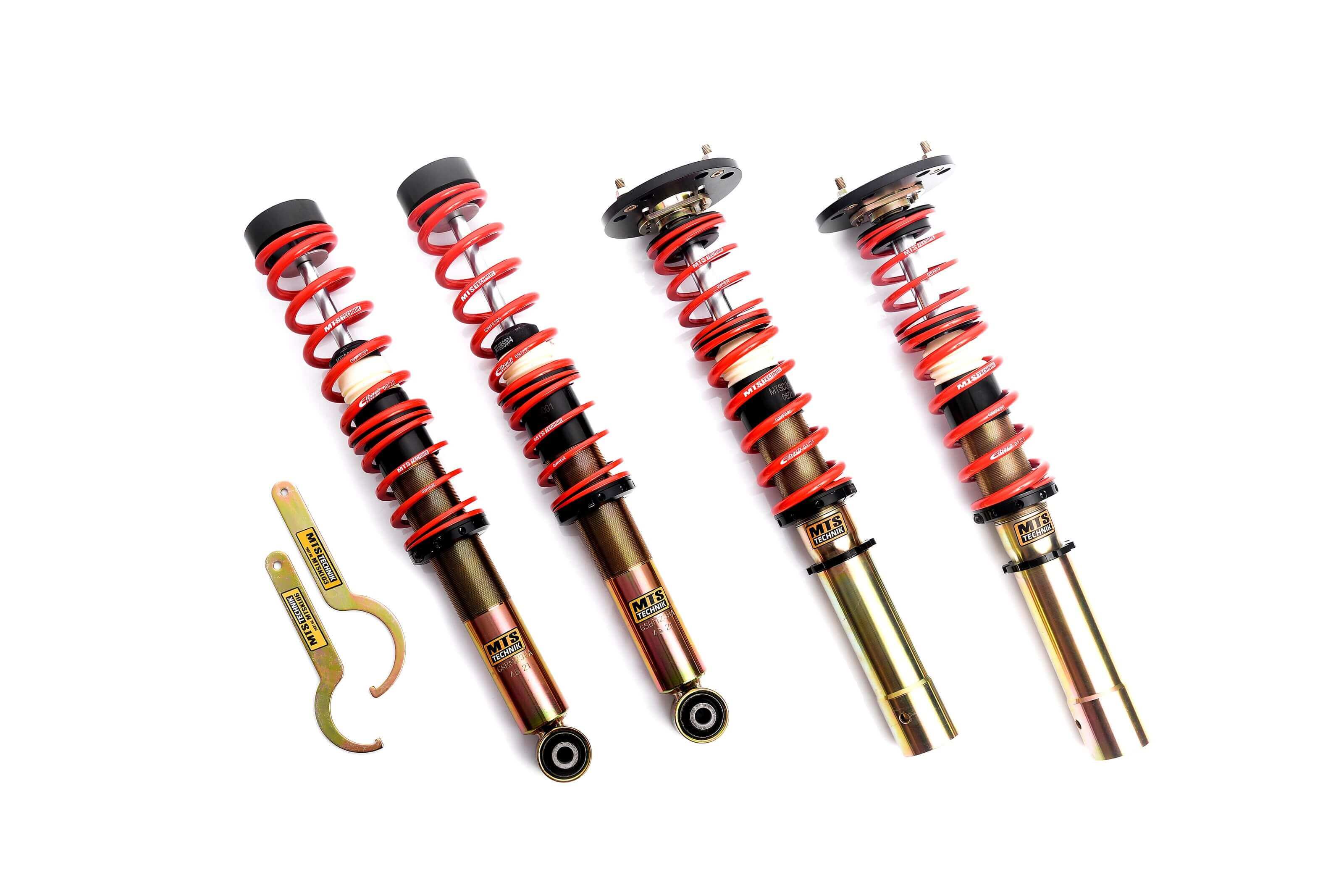 MTS Technik Street Series Suspension Coilover Kit for 1975-1978 BMW 530i (E12)