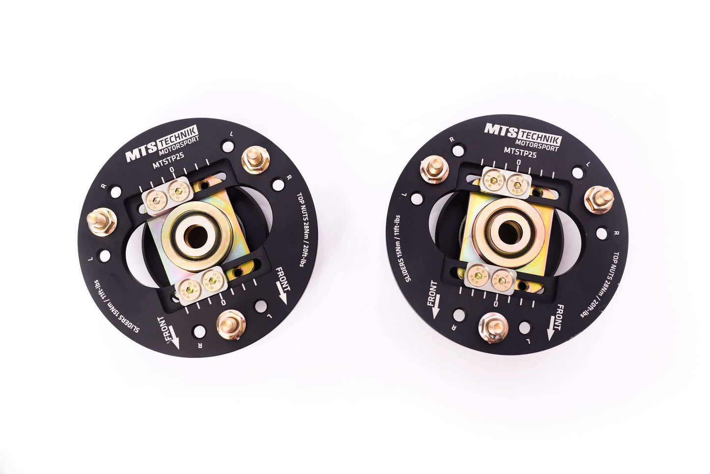 MTS Technik Street Series Coilover Kit - With Front and Rear Top Mount, Gold Housing for 1995-2002 BMW 318ti (E36)