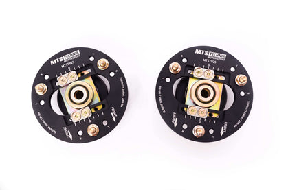 MTS Technik Street Series Coilover Kit - With Front and Rear Top Mount, Gold Housing for 1995-2002 BMW 318ti (E36)