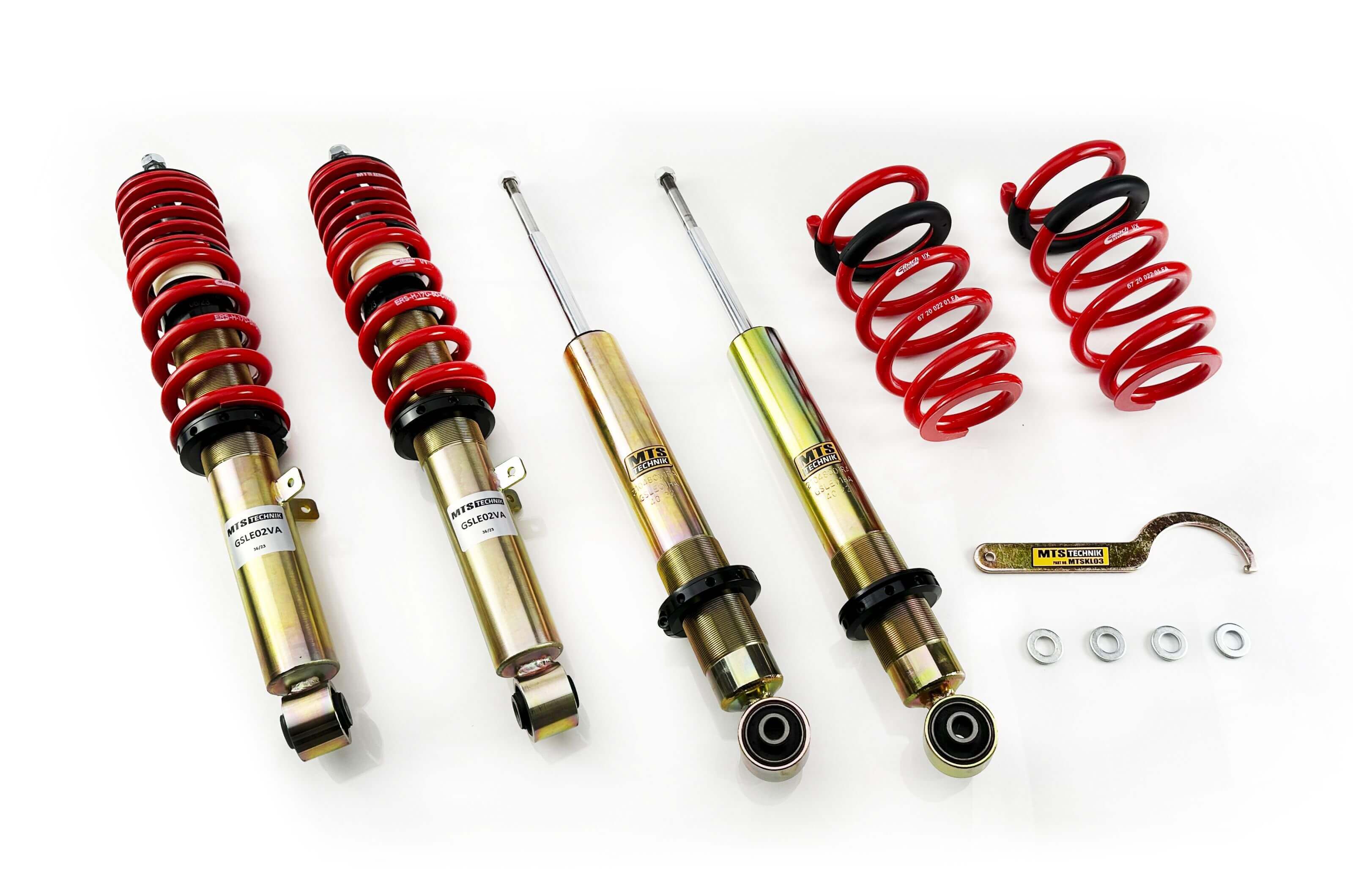 MTS Technik Street Series Suspension Coilover Kit for 2006-2013 Lexus IS250 (GSE20/GSE25)
