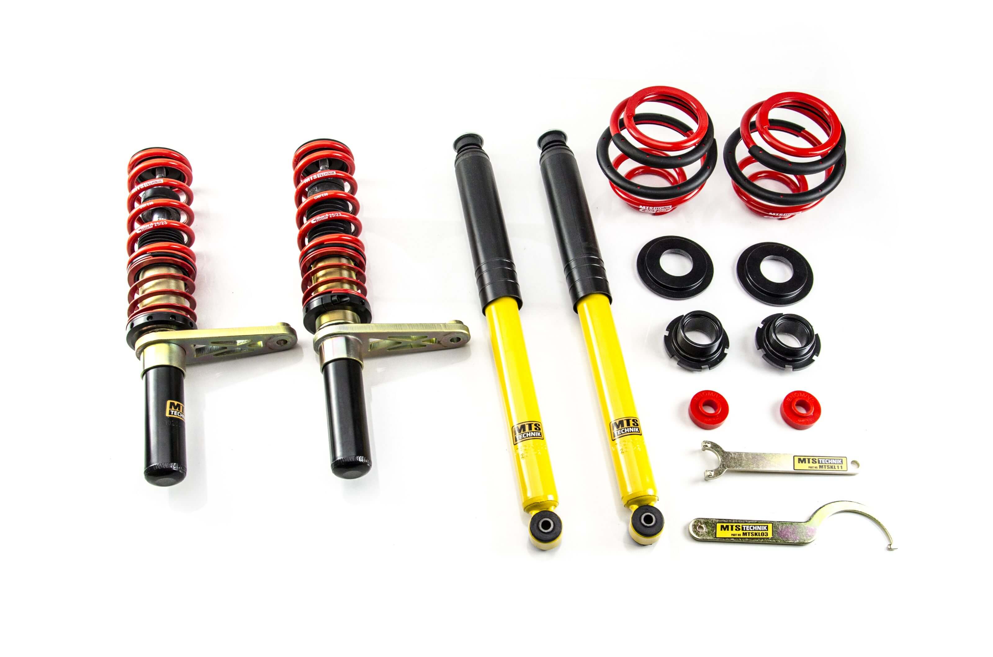 MTS Technik Street Series Coilover Kit for 2002-2003 Peugeot 206 (T1)