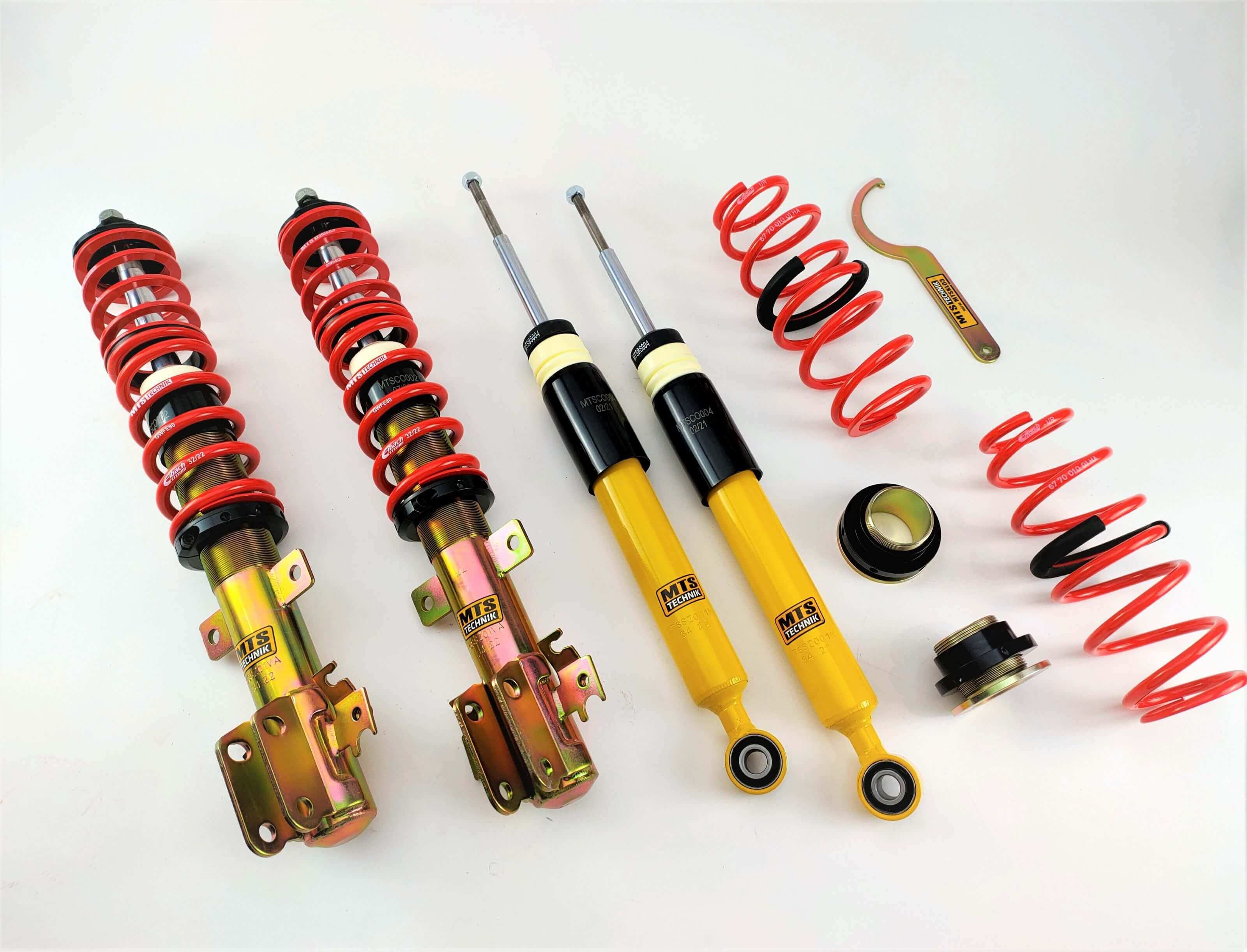 MTS Technik Street Series Suspension Coilover Kit for 2000 Toyota Celica (ZZT230/ZZT231)