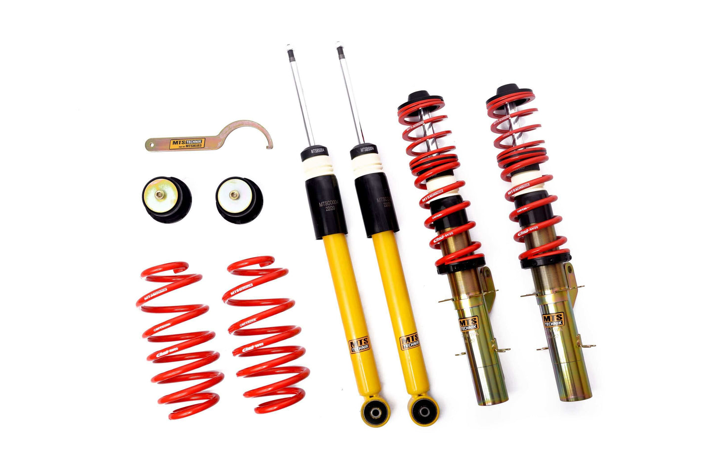 MTS Technik Comfort Series Coilovers for 1998-2006 Audi TT Coupe (8N3)