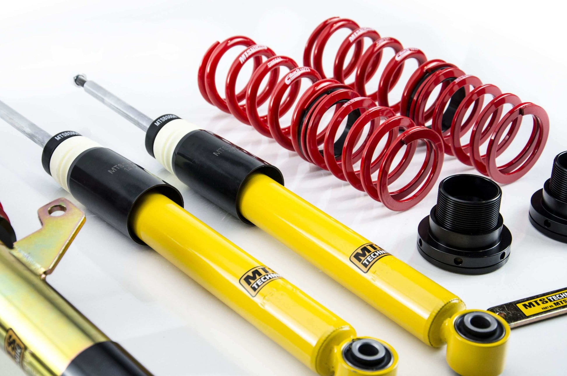 MTS Technik Street Series Coilover Kit - Gold Housing for 2013-2024 Audi RS3 (8V/8Y)