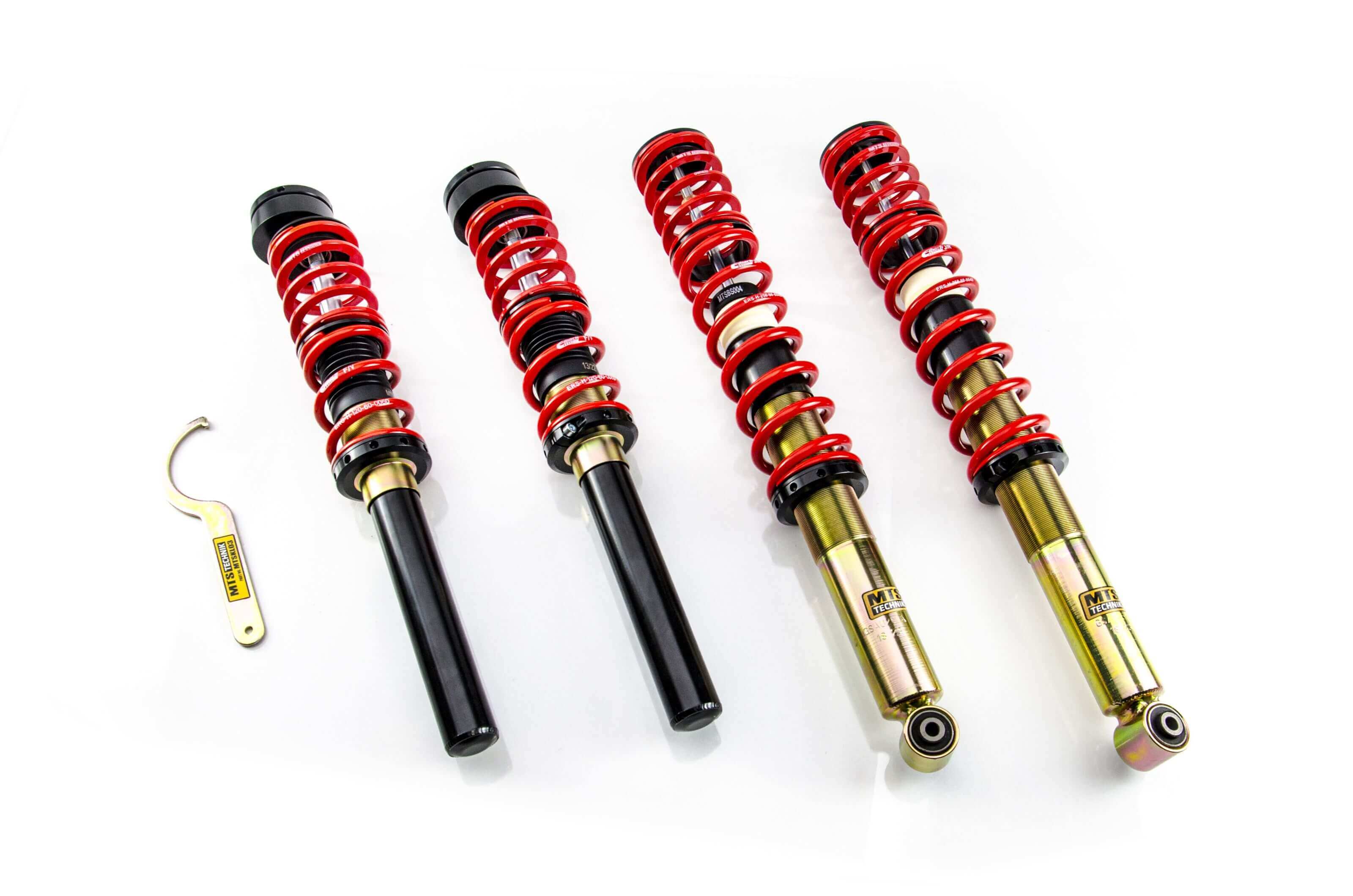 MTS Technik Street Series Coilover Kit - With Front Axle Top Mount for 1980-1987 Audi 4000 (B2)