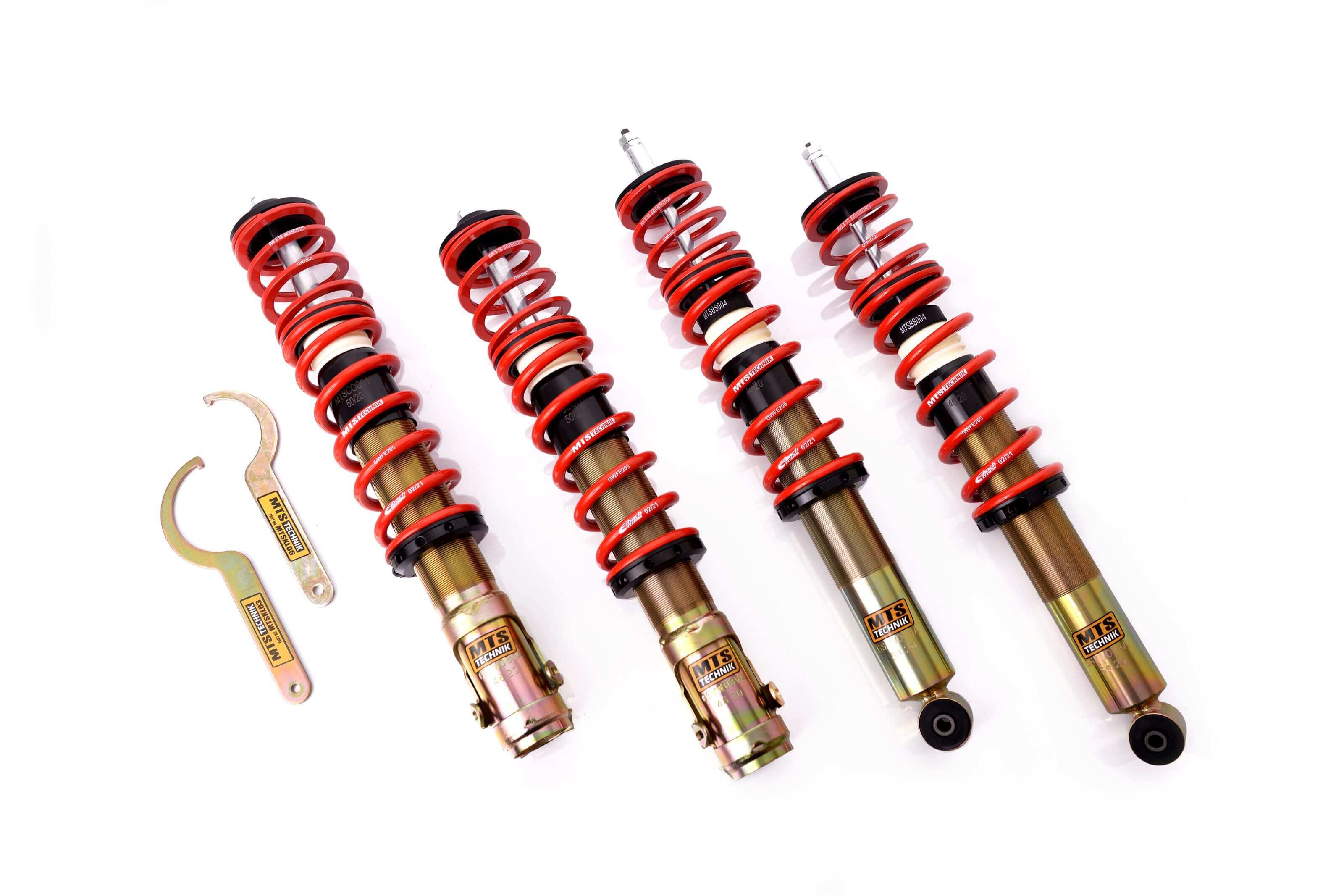 MTS Technik Street Series Coilovers for 1995-2009 Volkswagen Polo Classic MK3 (6V2)
