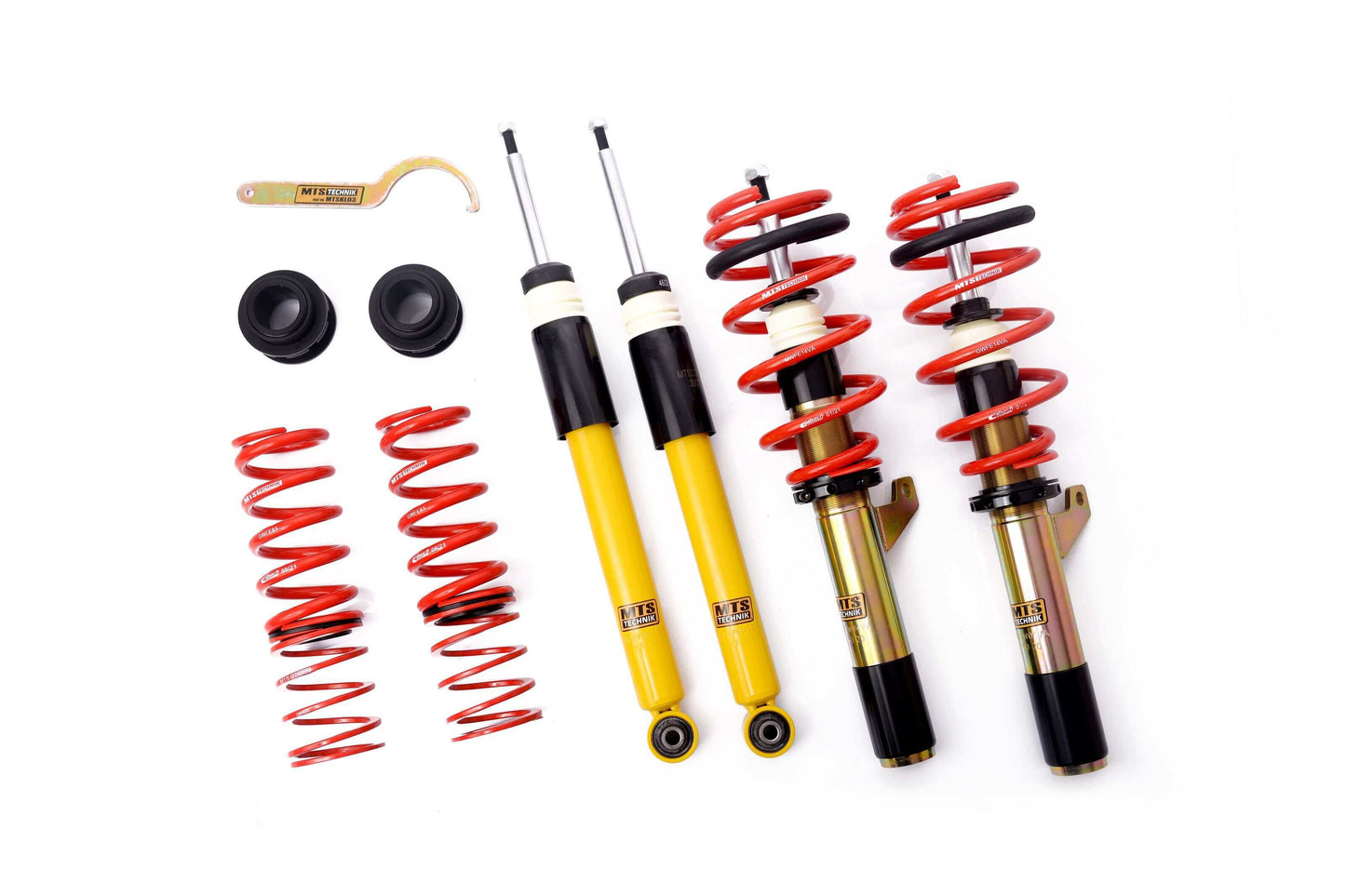 MTS Technik Street Series Coilovers for 2019-2022 Volkswagen Golf Hatchback MK8 FA Max Load 1080 kg (CD1)