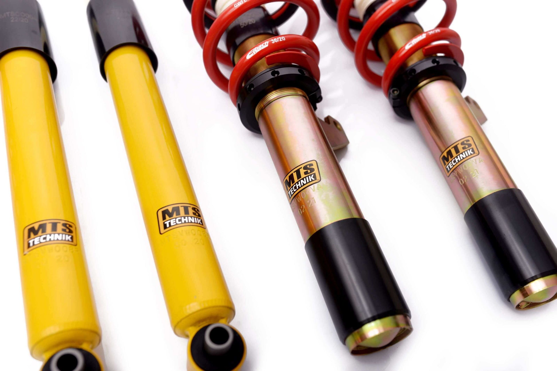 MTS Technik Street Series Coilovers for 2014-2022 Volkswagen Passat Sedan 4motion FA Max Load 1061-1200 kg (3G2)