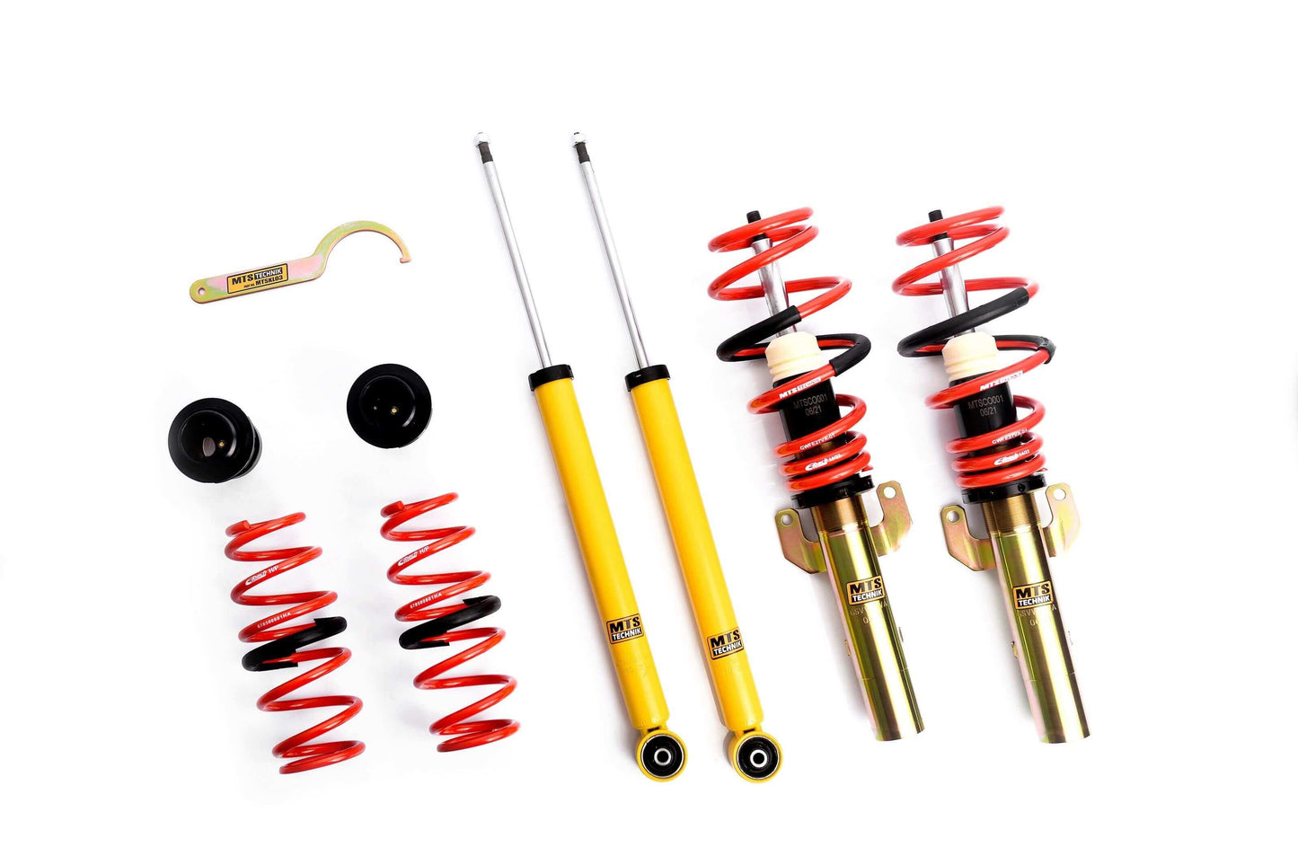 MTS Technik Street Series Coilover Kit - Without Front Axle Top Mount for 1982 Audi 4000 (B2)