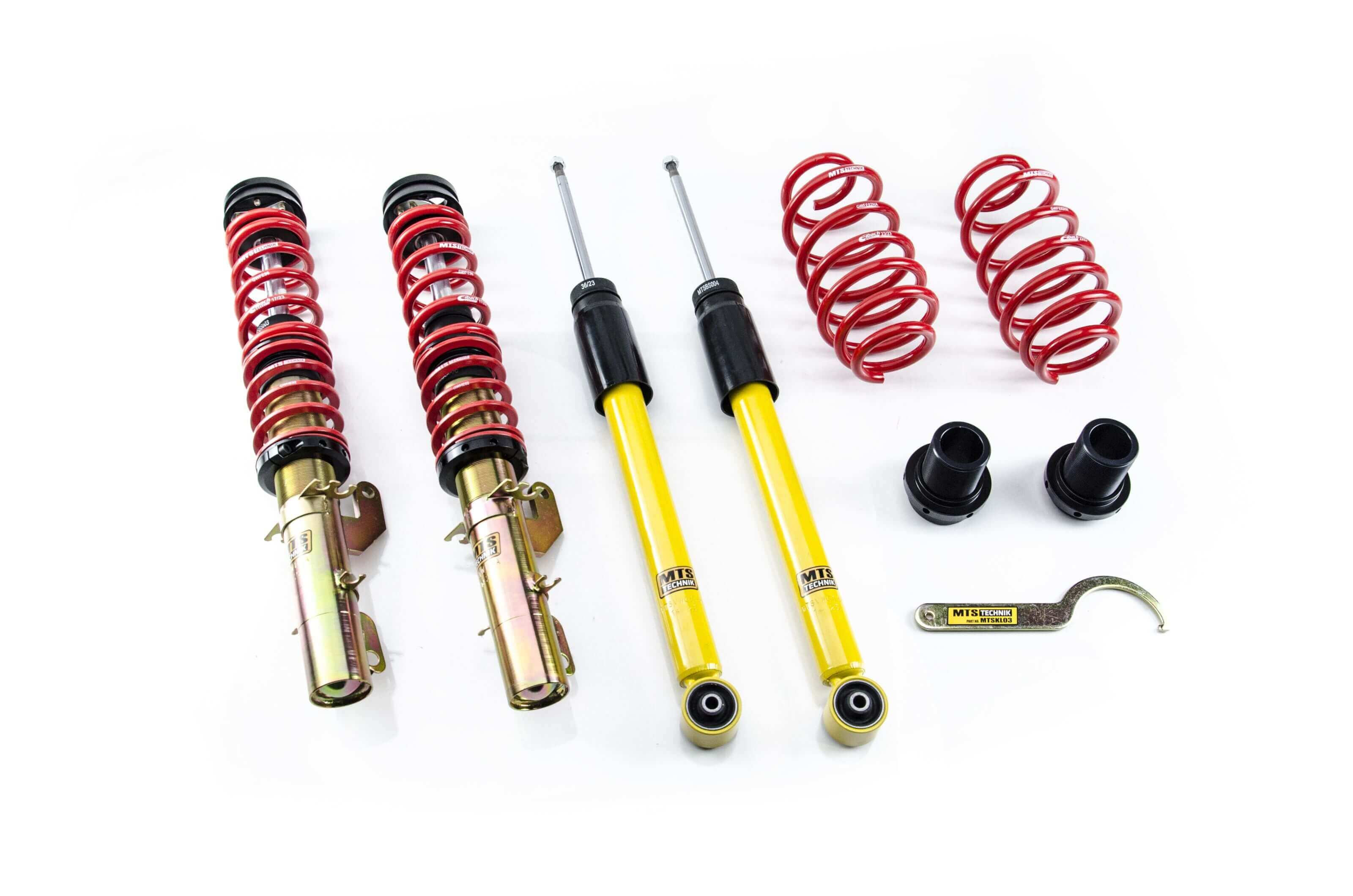 MTS Technik Street Series Suspension Coilover Kit for 1999-2010 Volkswagen Jetta (A4)