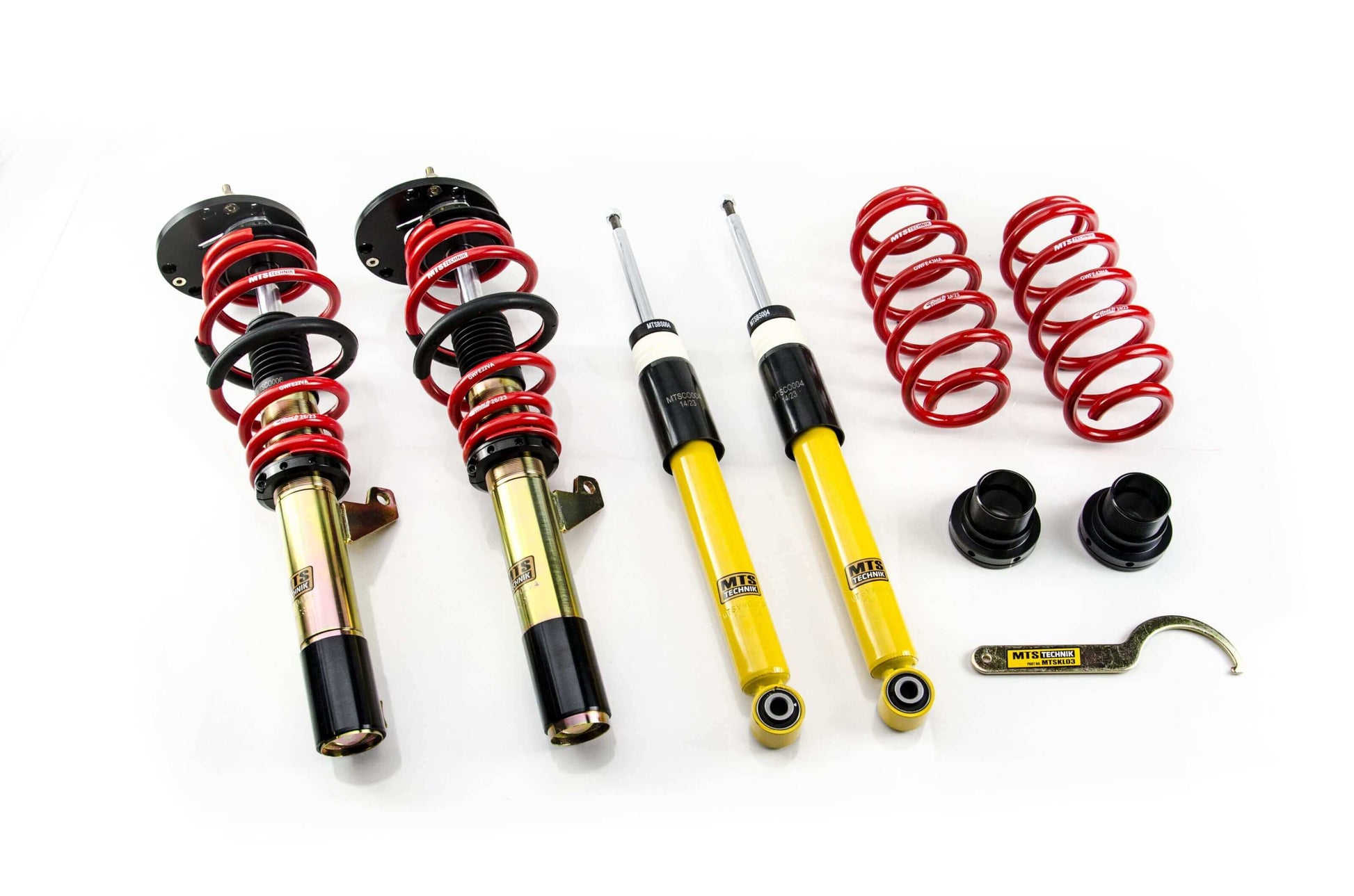 MTS Technik Street Series Suspension Coilover Kit for 2004-2013 Audi A3 (8P)