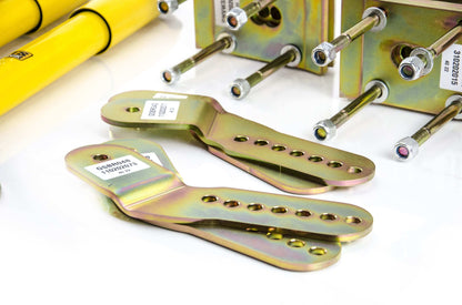 MTS Technik Street Series Coilover Kit - Gold Housing for 2016-2020 Volkswagen Caddy (2K)