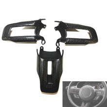 MUSTANG 15-23 CARBON FIBER STEERING WHEEL BUTTON TRIM REPLACEMENT