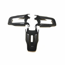 MUSTANG 15-23 CARBON FIBER STEERING WHEEL BUTTON TRIM REPLACEMENT