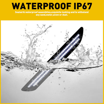 MUSTANG 15-23 REAR SMOKED LED SIDE MARKERS