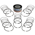 83mm performance piston rings for 5 cylinder engines - 1,5 / 1,5 / 2,0mm thickness - Set