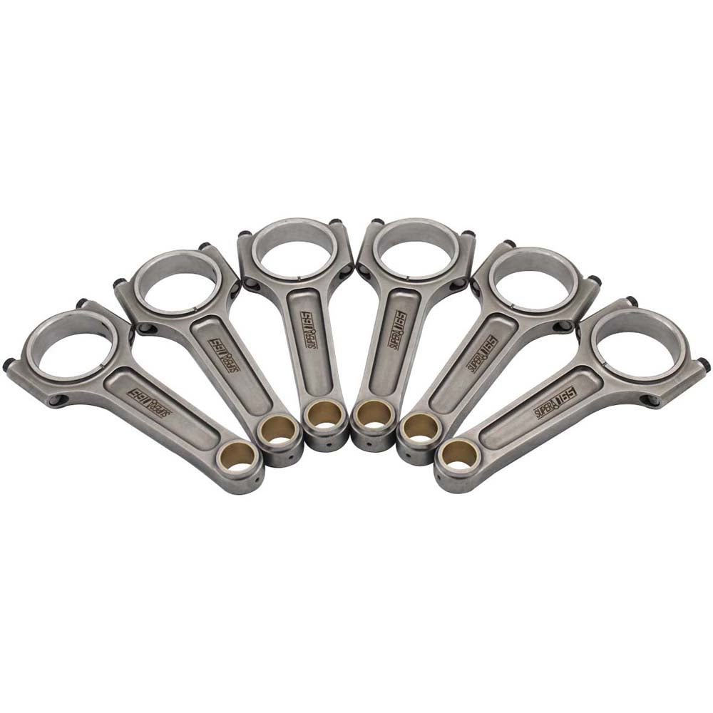 VR38DETT For GTR R35 6.496" 165mm x 23mm Super A forged con rod set with 7/16" bolts