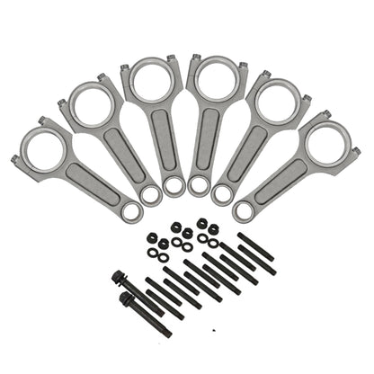 Chevy II 250 INLINE SIX 6" x .927 / 152.4mm x 23.56mm high performance basic connecting rod set + Inline Six Head Stud Set