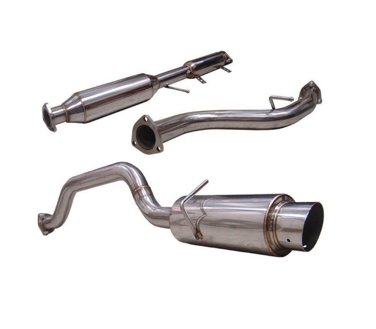 Tsudo Fireball Cat-Back Exhaust For 2004-2008 Mazda3 2.3L/2.0L Sedan