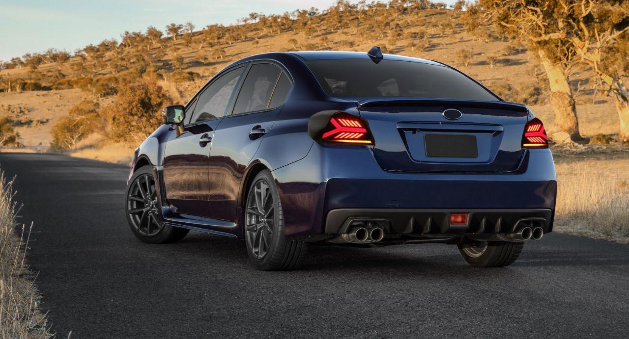 OLM Y-Spec LED Taillights (Smoke Lens White Optic) - 2015-2021 WRX / STI
