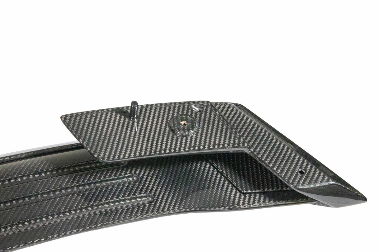 APR Performance Carbon Fiber Spoiler w/ Gurney Ford Mustang S650 Dark Horse 2024+