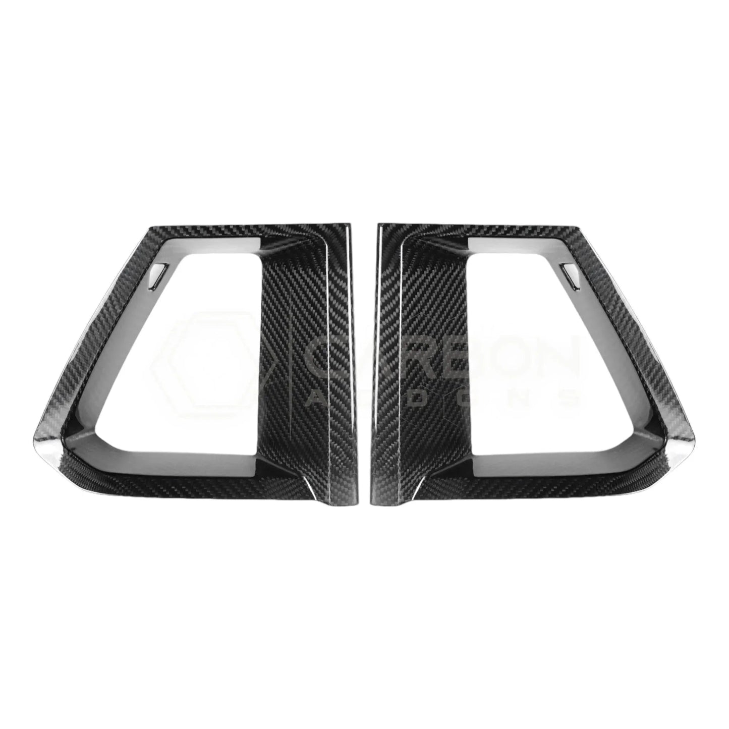 2024+ S650 Mustang Dark Horse Carbon Fiber Upper Grille Trim Covers