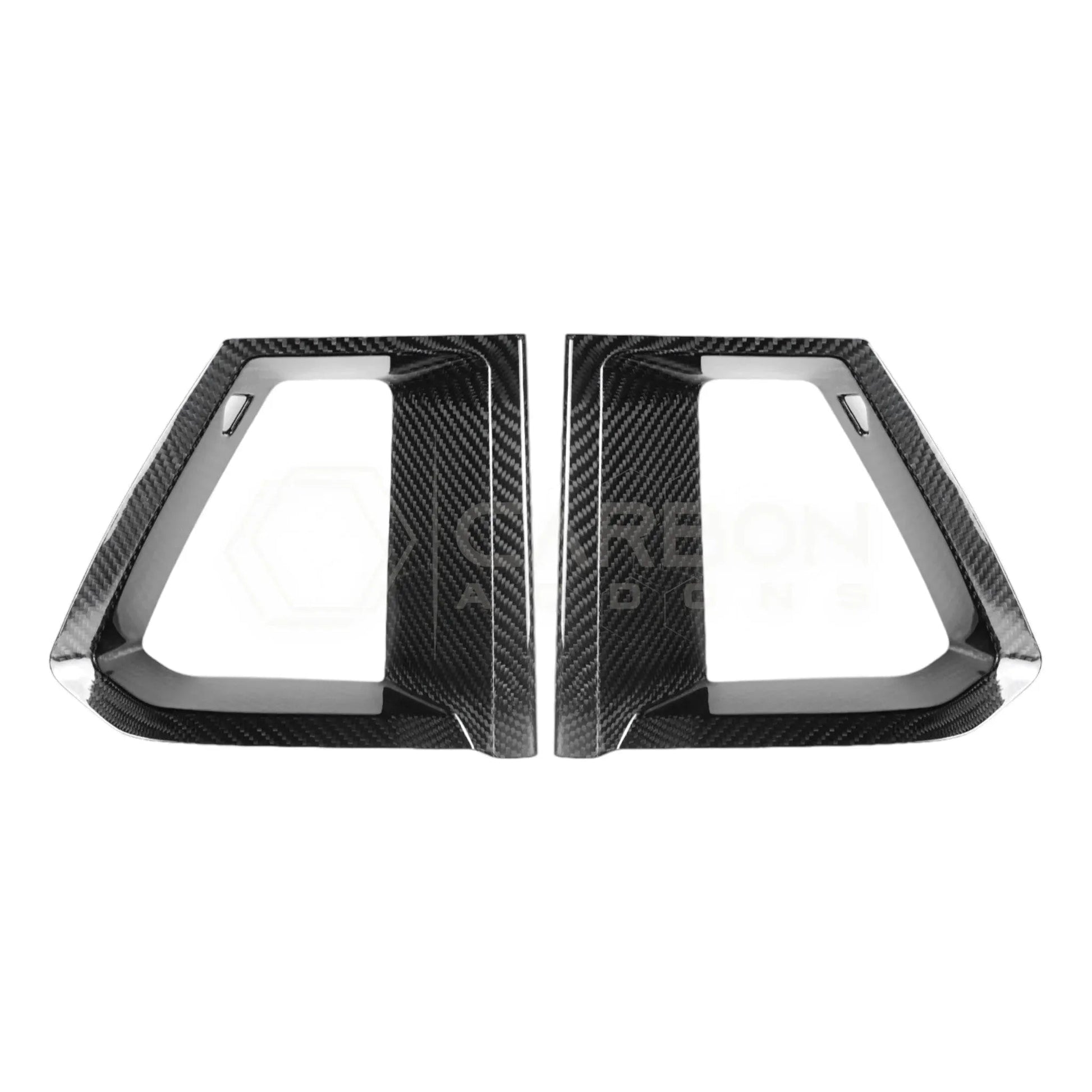 2024+ S650 Mustang Dark Horse Carbon Fiber Upper Grille Trim Covers