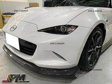 [JPMCarbon] CS Style Carbon Fiber Front Bumper Add-on Lip Fits For 2016-2025 Mazda Miata MX-5 ND Only