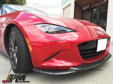 [JPMCarbon] GV Style Carbon Fiber Front Bumper Add-on Lip Fits For 2016-2025 Mazda Miata MX-5 ND Only