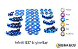 Infiniti G37 Coupe and Sedan (2008-2013) Titanium Dress Up Bolts Engine Bay Kit