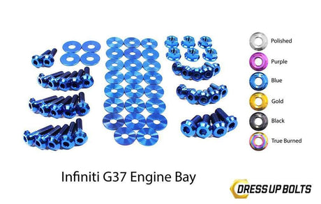 Infiniti G37 Coupe and Sedan (2008-2013) Titanium Engine Bay Kit