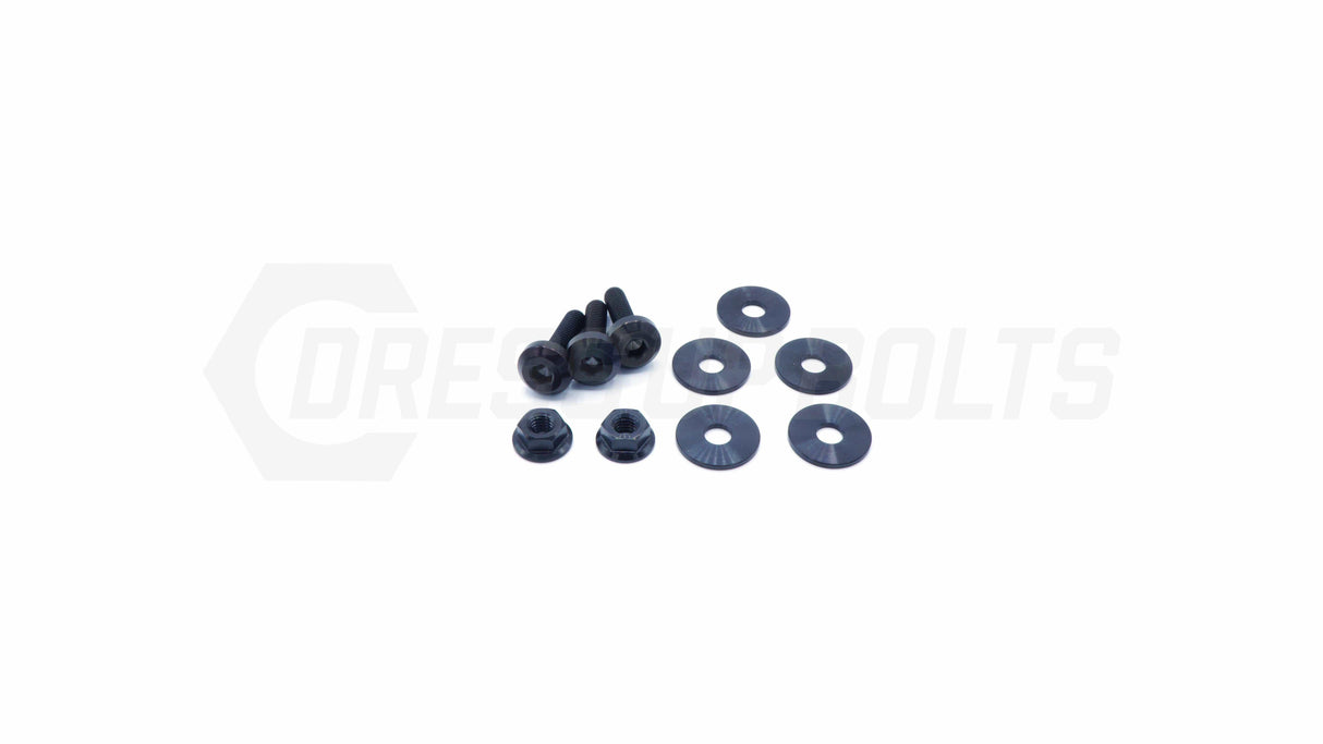 Titanium Hardware Engine Cover Kit - VQ37VHR Engine