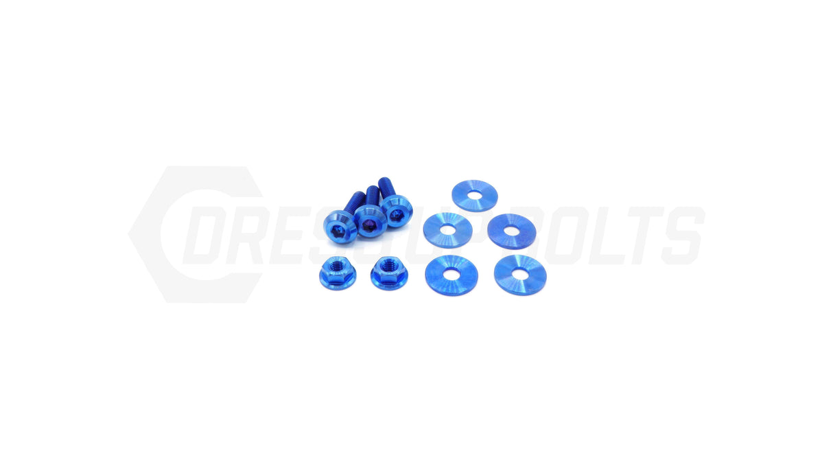 Titanium Hardware Engine Cover Kit - VQ37VHR Engine