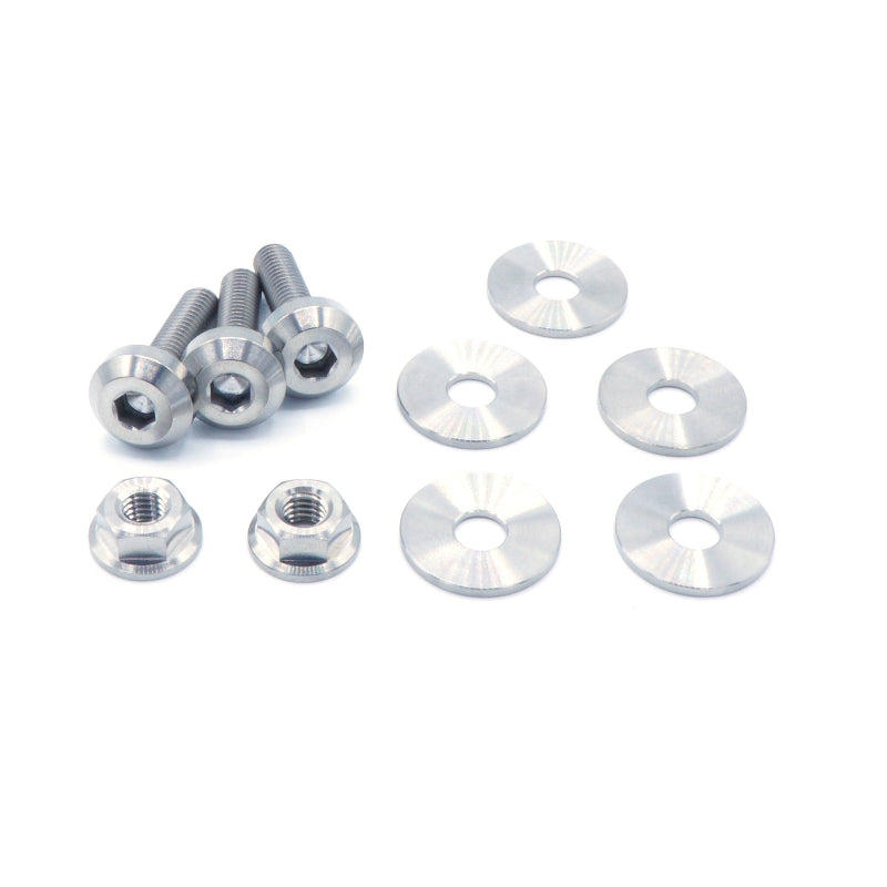 Titanium Hardware Engine Cover Kit - VQ37VHR Engine