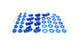 Stage 1 Titanium Hardware Engine Bay Kit - Nissan 350Z (2003-2006)