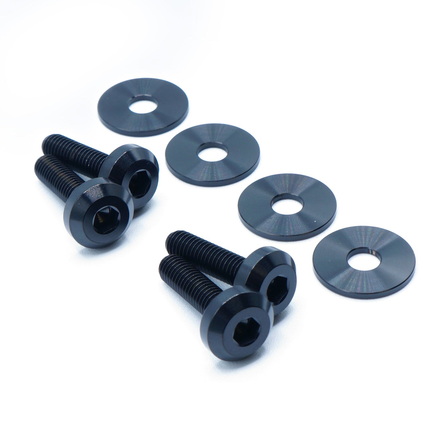 Titanium Hardware Engine Cover Kit - Nissan VR38DETT Engine