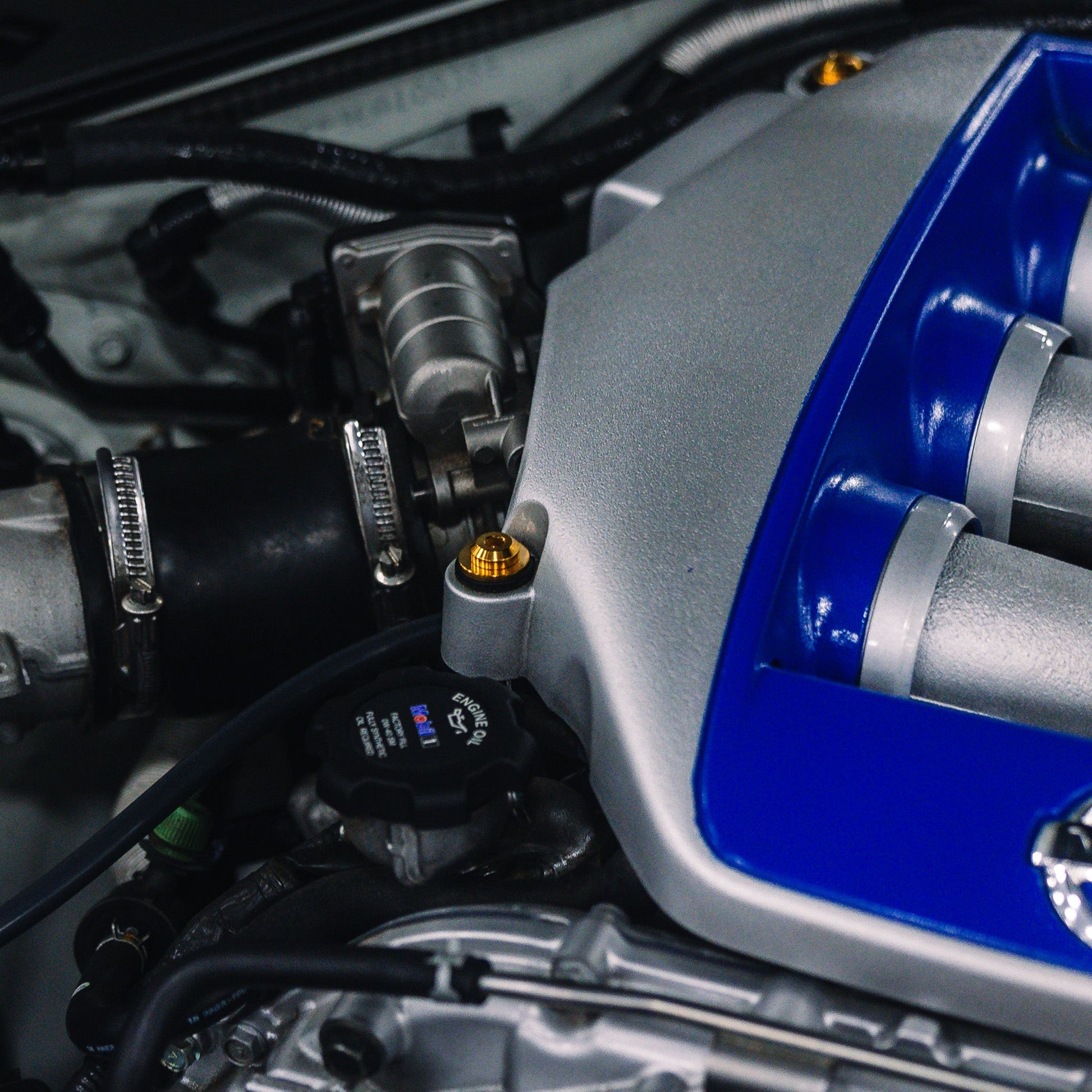 Titanium Hardware Engine Cover Kit - Nissan VR38DETT Engine