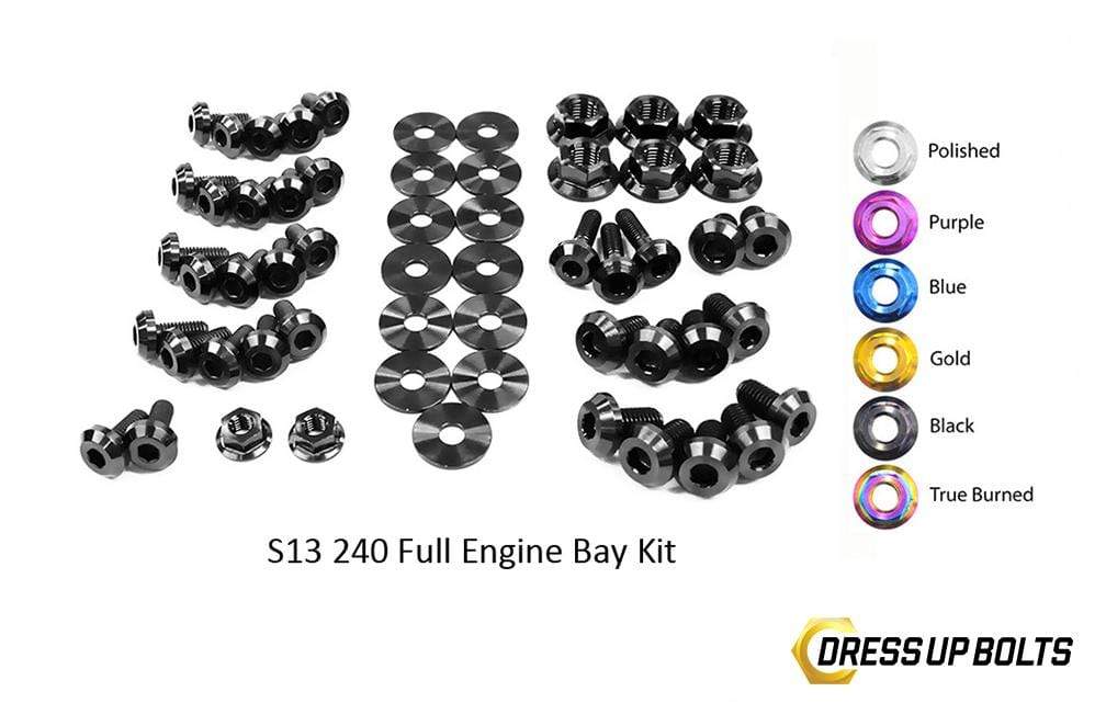 Nissan S13 240sx (1989-1995) Titanium Full Engine Bay Kit