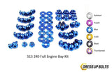 Nissan S13 240sx (1989-1995) Titanium Full Engine Bay Kit