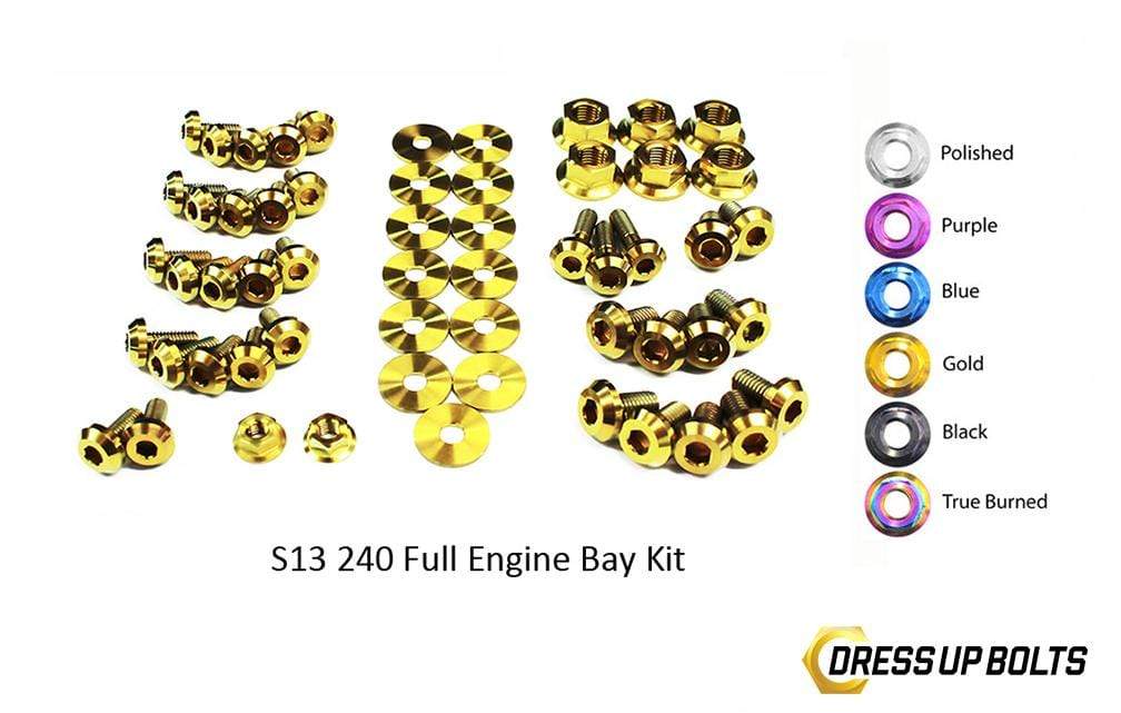 Nissan S13 240sx (1989-1995) Titanium Full Engine Bay Kit