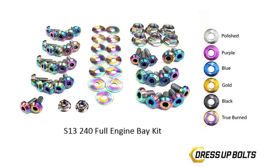 Nissan S13 240sx (1989-1995) Titanium Full Engine Bay Kit