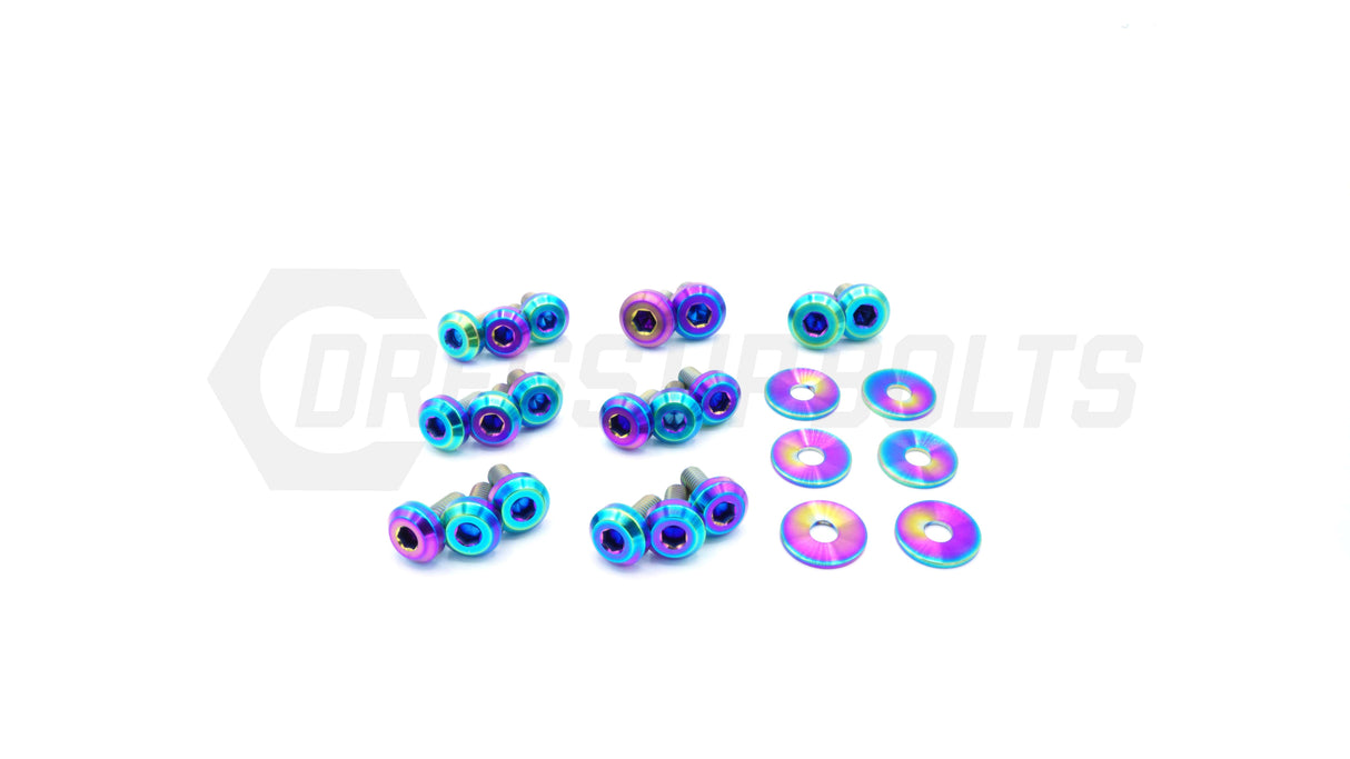 Nissan Silvia S13 (1989-1995) Titanium Partial Engine Bay Kit