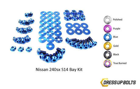 Nissan S14 240sx (1995-1998) Titanium Engine Bay Kit