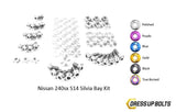 Nissan S14 240sx (1995-1998) Titanium Engine Bay Kit