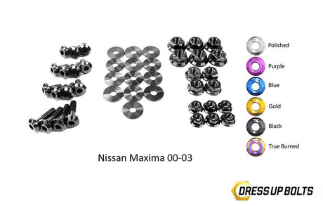 Nissan Maxima (2000-2003) Titanium Engine Bay Kit